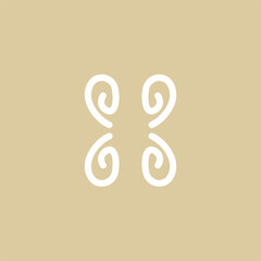 Aesthetic minimalist logo design suitable for your logo