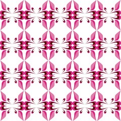 vector seamless floral pattern. Wallpaper on fabric design