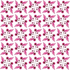 vector seamless floral pattern. Wallpaper on fabric design
