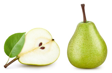 Pear isolated on white background