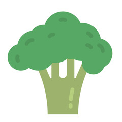broccoli flat icon