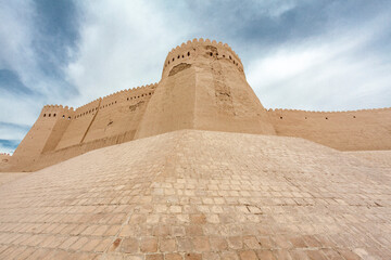 City wall of Khiva, Uzbekistan, Central Asia
