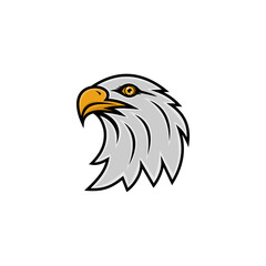 Eagle head logo vector, suitable for your design needs, logo, illustration, animation, etc.