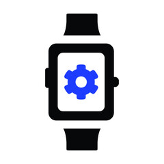 Setting smart watch icon