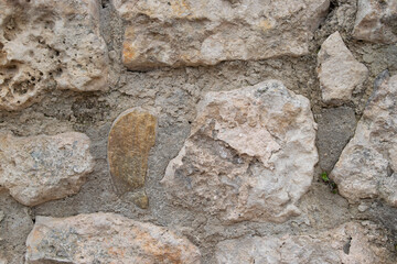 Fondo de piedra de ladrillos.
