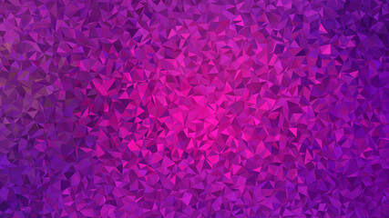 Abstract crystal geometric polygonal pink background.