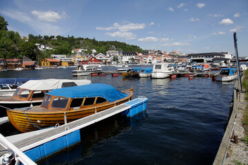 Kragero ist ein herrlicher Ort im Süden von Norwegen. Norwegen, Europa  --
Kragero is a beautiful...