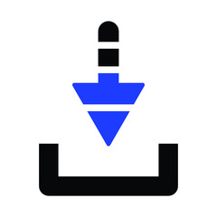 Obraz premium Download Arrow Icon