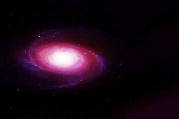 A beautiful spiral galaxy. Elements of this image furnished by NASA