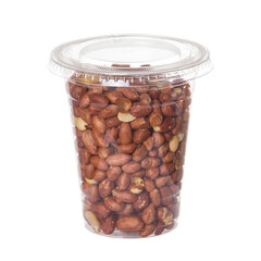 peanuts on a white background isolated