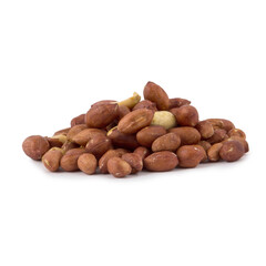 peanuts on a white background isolated