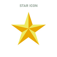 Star, 5 stars, rating icon design