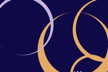 Simple round circles modern technology business abstract cover design . Cover design template for the presentation, brochure, catalog, poster, book, magazines.