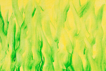 yellow and green painted background texture