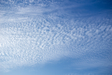 Blue sky with clouds