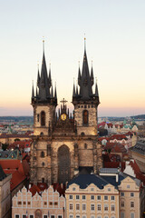 Fototapeta premium Prague Czech Republic tourist attractions