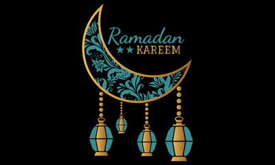 Ramadan Kareem Vector Illustration 