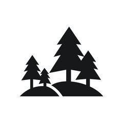 Obraz premium flat icon place, tourist, building, scenery, silhouette.