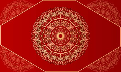 Stylish Mandala Pattern Design Illustration