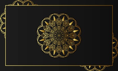 Stylish Mandala Pattern Design Illustration