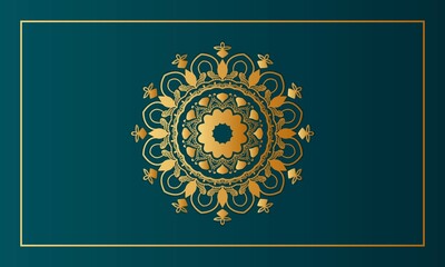 Stylish Mandala Pattern Design Illustration