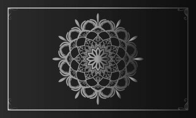 Stylish Mandala Pattern Design Illustration