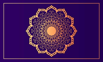 Stylish Mandala Pattern Design Illustration