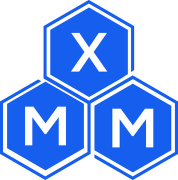 XMM letter logo design on White background. XMM creative initials letter logo concept. XMM letter design. 