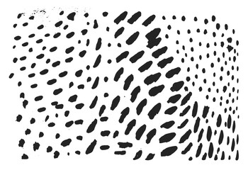 dot ink vector background set