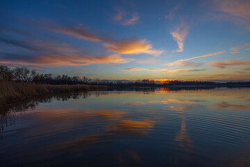 Rezabinec pond, Southern Bohemia, Czech Republic