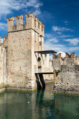 Sirmione castle, Lake Garda, Lombardy region, Italy