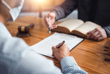 Sign the agreement The Concept of Legal Procedure and Litigation.