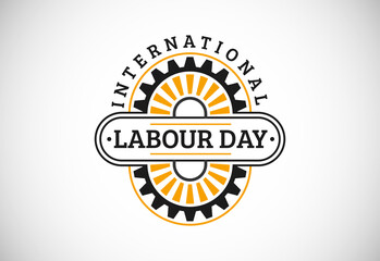 Happy Labour Day 2022 Vector. 1st May International Labour Day.
