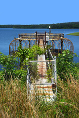 Cage for the Lake Claiborne Spillway