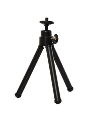 Tripod for phone, isolated on white background
