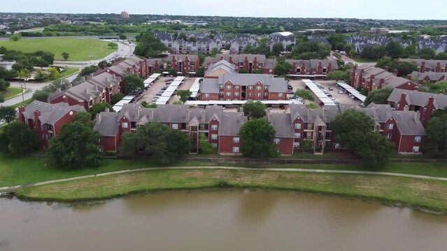 Irving, Texas, Las Colinas, Aerial Flying, Amazing Landscape