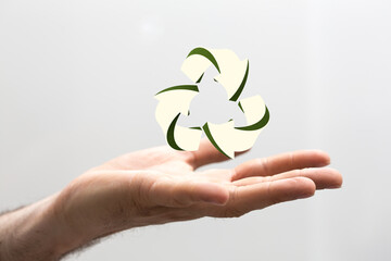 recycling modern grün