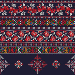 Ukrainian embroidery pattern 38