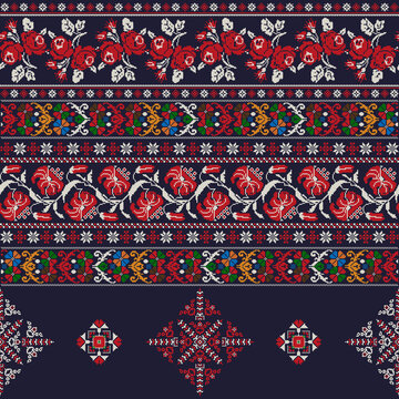 Ukrainian embroidery pattern 38