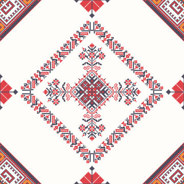 Ukrainian embroidery pattern 43