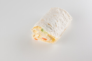 thin flour rolls stuffed with seafood