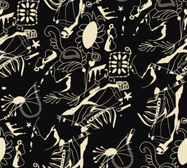 ***seamless abstract pattern. Textile pattern, geometric print pattern for textile design and fabrics. Digital Paper, Digital Patterns, Backgrounds, Graphics pattern4