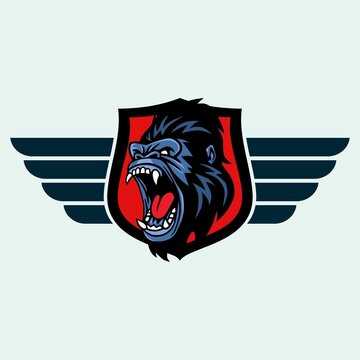 Design logo Esport gaming (4000 &times; 4000 piksel)