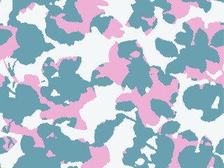 Vector Seamless Floral Pattern. Hand Drawn Texture with Flowers, Paisley Garden Style