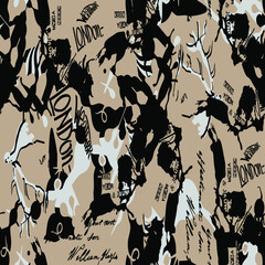 ***seamless abstract pattern. Textile pattern, geometric print pattern for textile design and fabrics. Digital Paper, Digital Patterns, Backgrounds, Graphics pattern4