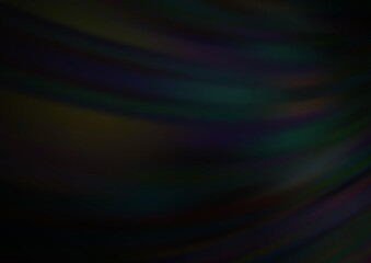 Dark Silver, Gray vector bokeh template.