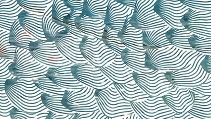 cut out natural material wavy vector background