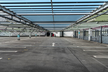 Parkhaus an der Frankfurter Messe