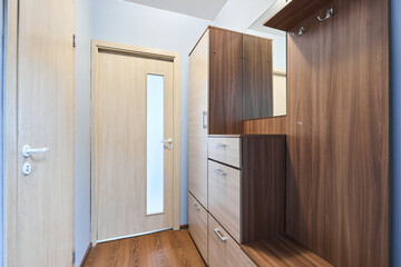 Photo of a hallway in a studio apartment 