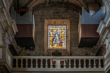 interior of the church